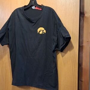 Hawkeyes, Unisex Hanes, Size XL, Short Sleeve Shirt